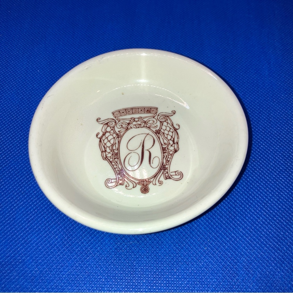 Vintage NYC Regency Hotel Butter Dish By Hall China Company
